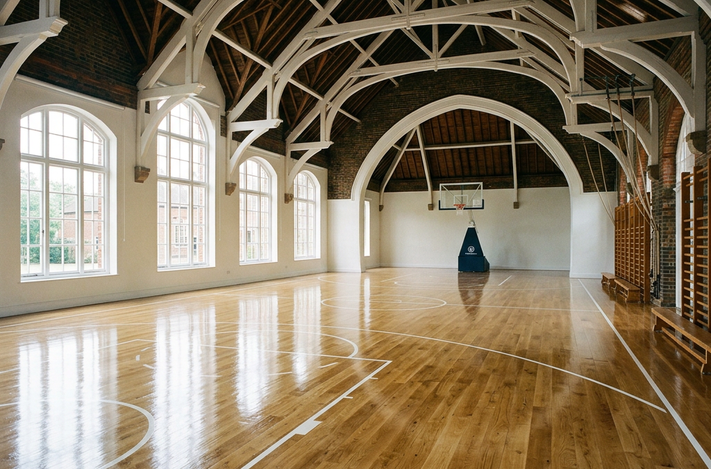 Commercial Floor Sanding for Kent Schools & Sports Halls