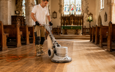Floor Sanding for Churches, Community Halls & Clubs in Kent