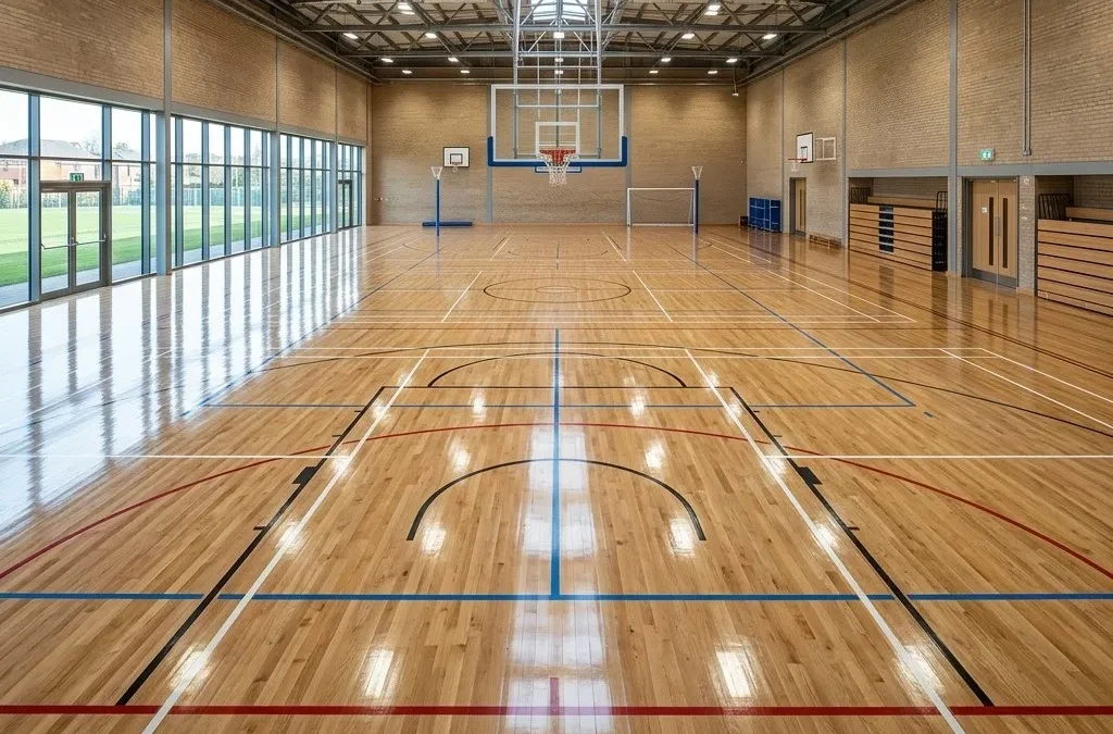 Expert Sports Hall Line Marking In Kent
